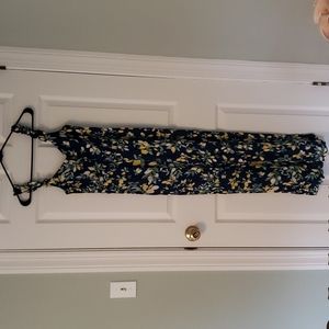 Candies size small navy lemon jumpsuit 🍋